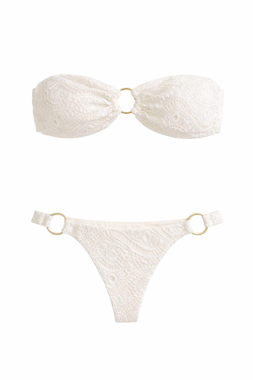 Maldives Lace Pearl Bikini Set