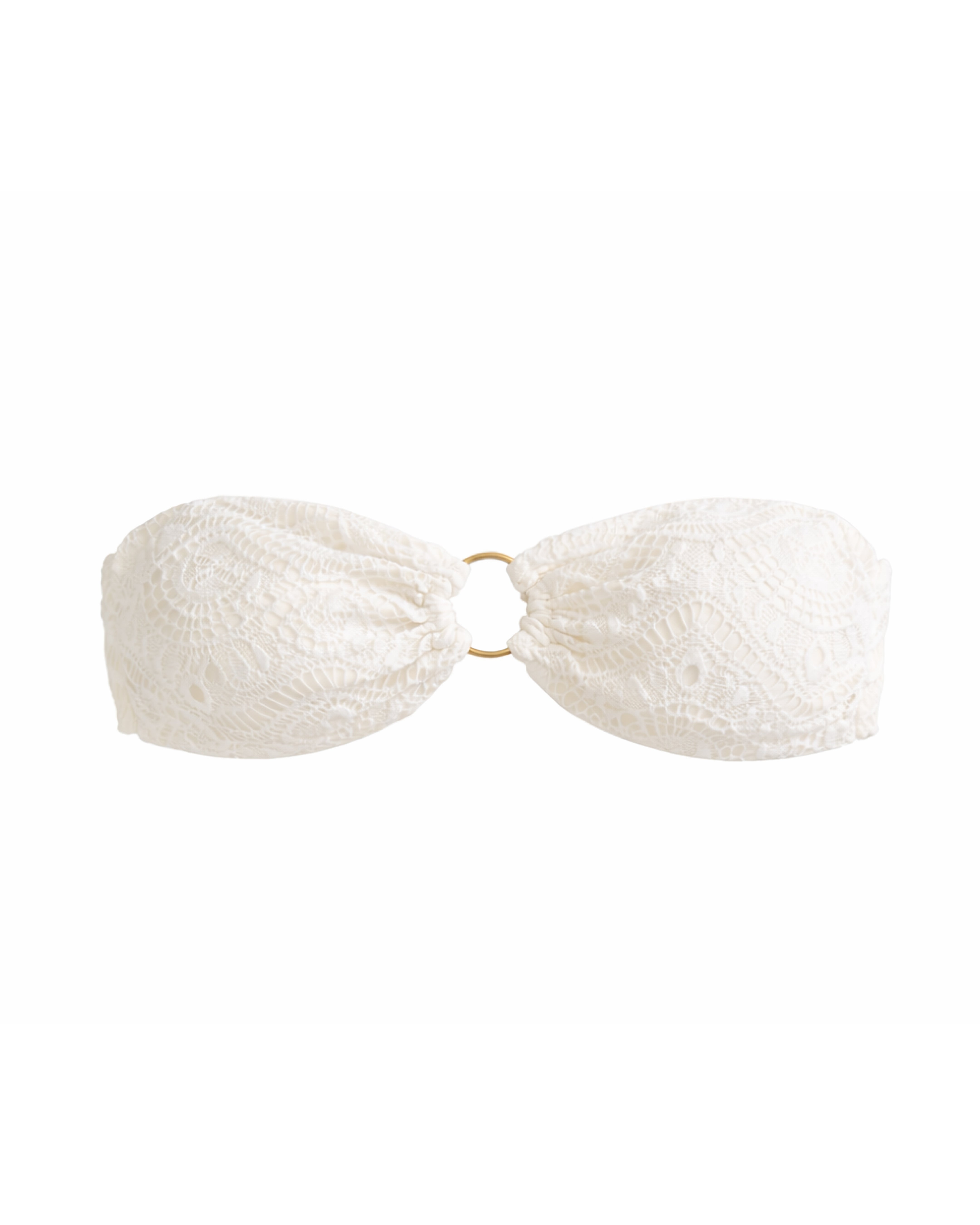 Maldives Lace Pearl Bikini Top