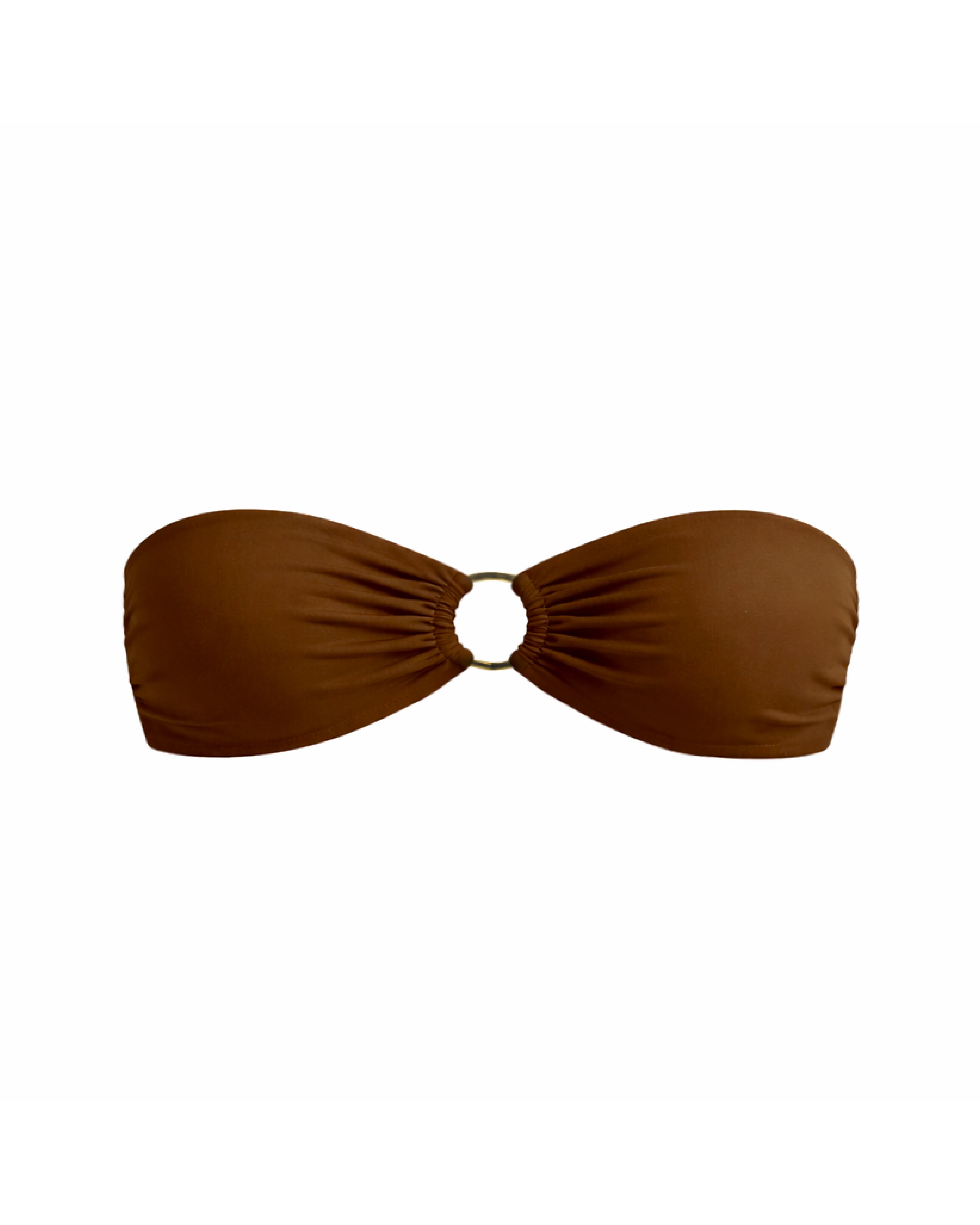 Milos Mocha Bikini Top