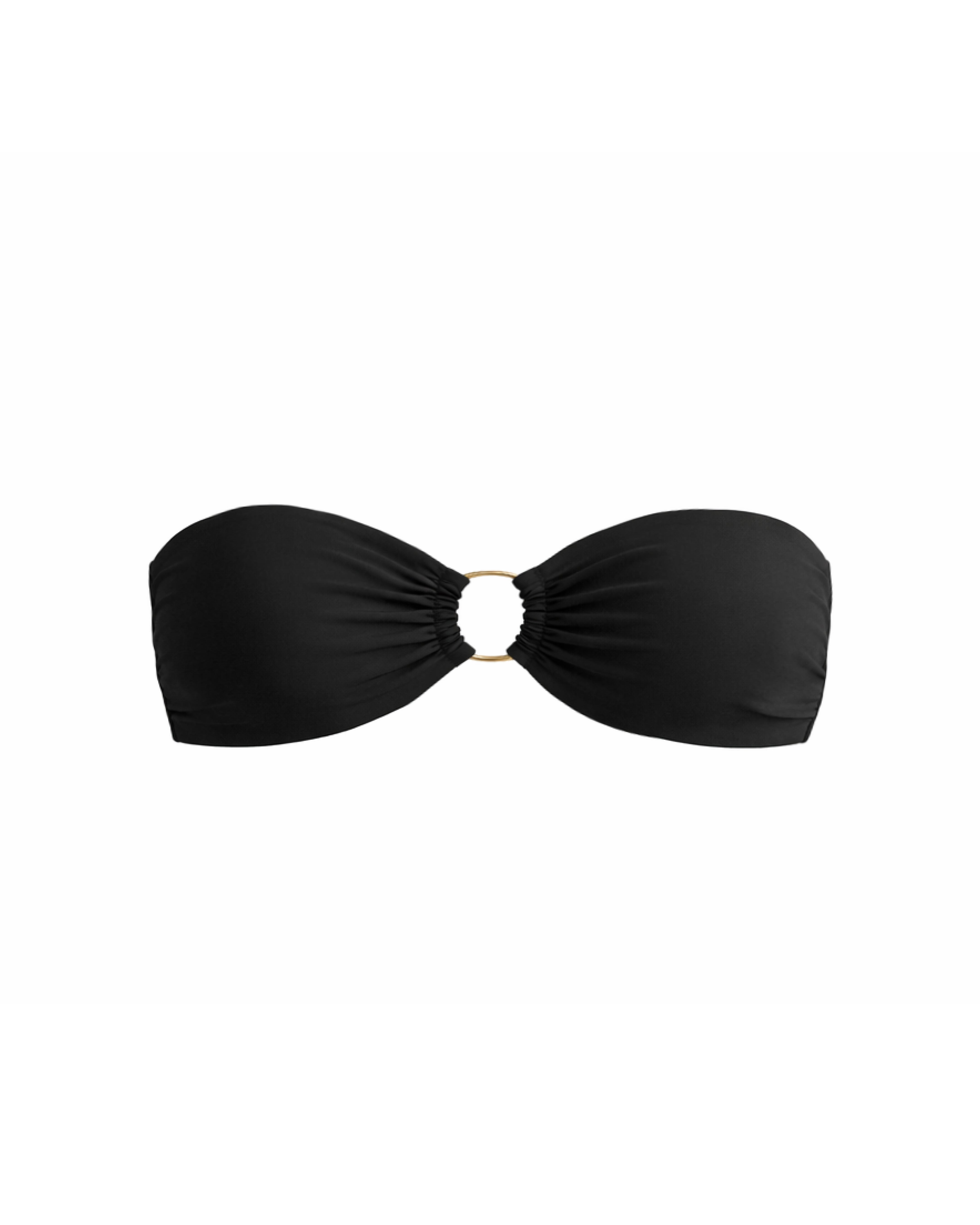 Maldives Black Bikini Top